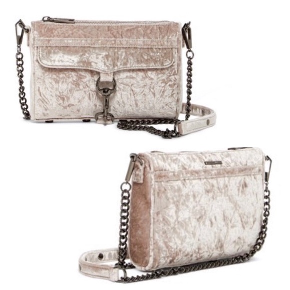 Rebecca Minkoff Handbags - REBECCA MINKOFF Velvet Mini Mac Crossbody Bag NWT